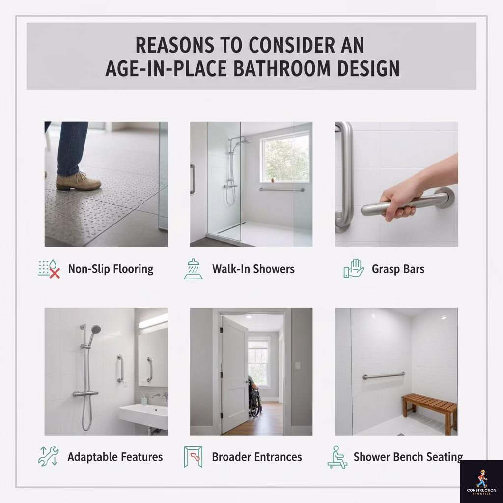 Reasons to Consider an Age-In-Place Bathroom Design