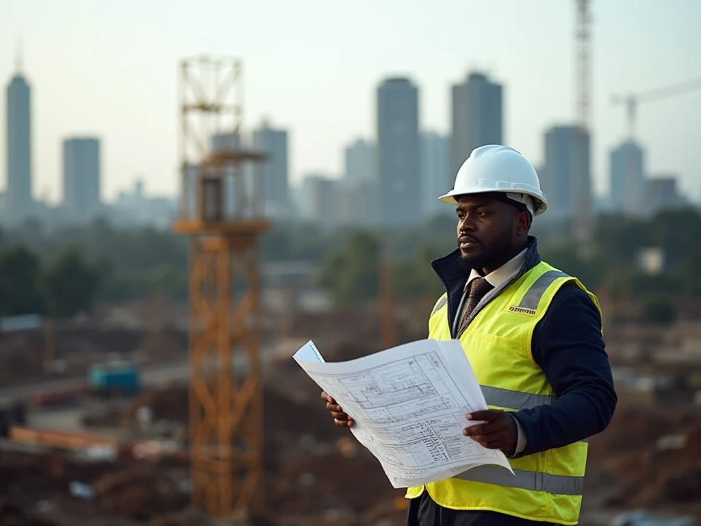 A registered engineer in Kenya working
