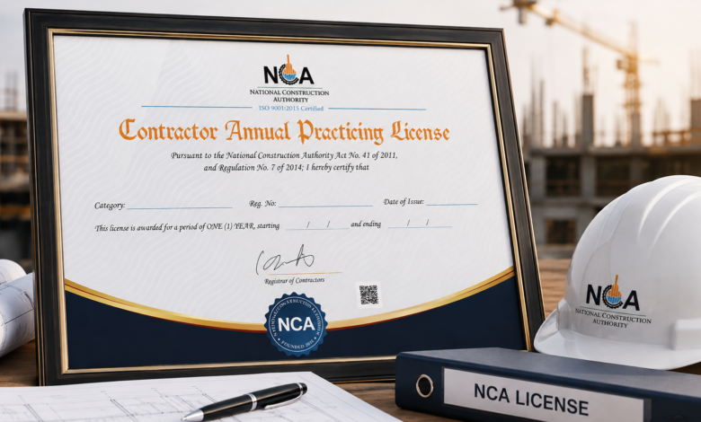 NCA Contractor Registration Requirements 8 Essential Steps for Successful Registration