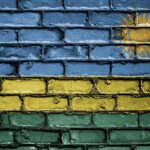 flag, banner, nation, emblem, country, national, patriotic, symbol, patriot, patriotism, wall, rwanda, blue banner, rwanda, rwanda, rwanda, rwanda, rwanda