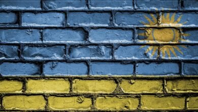 flag, banner, nation, emblem, country, national, patriotic, symbol, patriot, patriotism, wall, rwanda, blue banner, rwanda, rwanda, rwanda, rwanda, rwanda