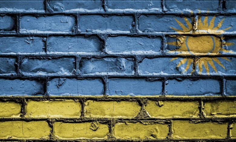 flag, banner, nation, emblem, country, national, patriotic, symbol, patriot, patriotism, wall, rwanda, blue banner, rwanda, rwanda, rwanda, rwanda, rwanda