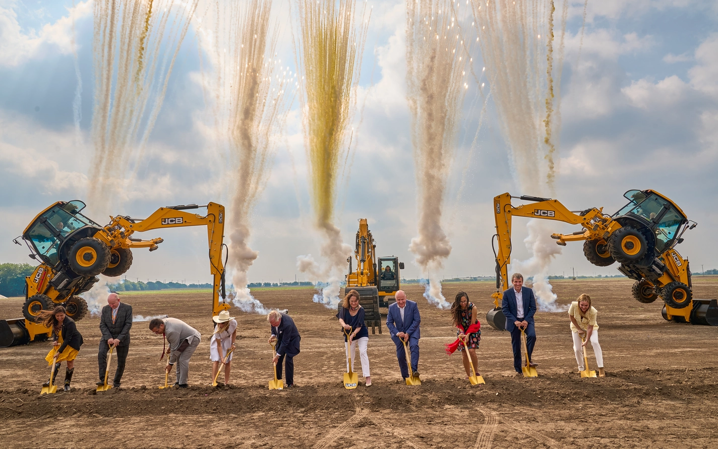 JCB San Antonio Factory groundbreaking.