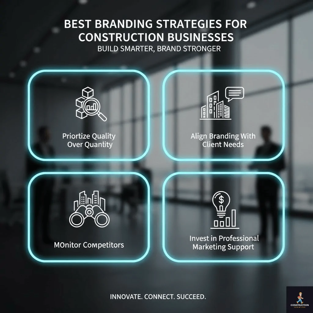 Best Branding Strategies for Construction Businesses