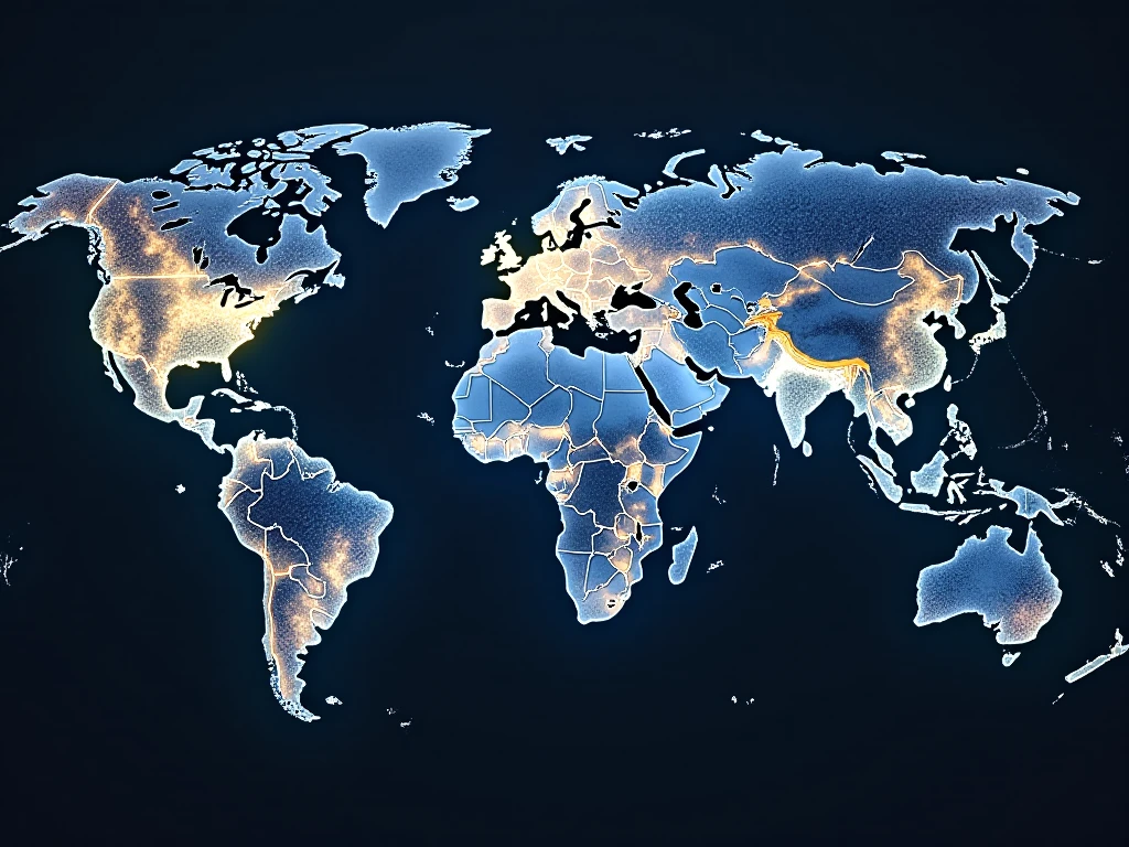 Spread of AI in civil engineering globally. 
