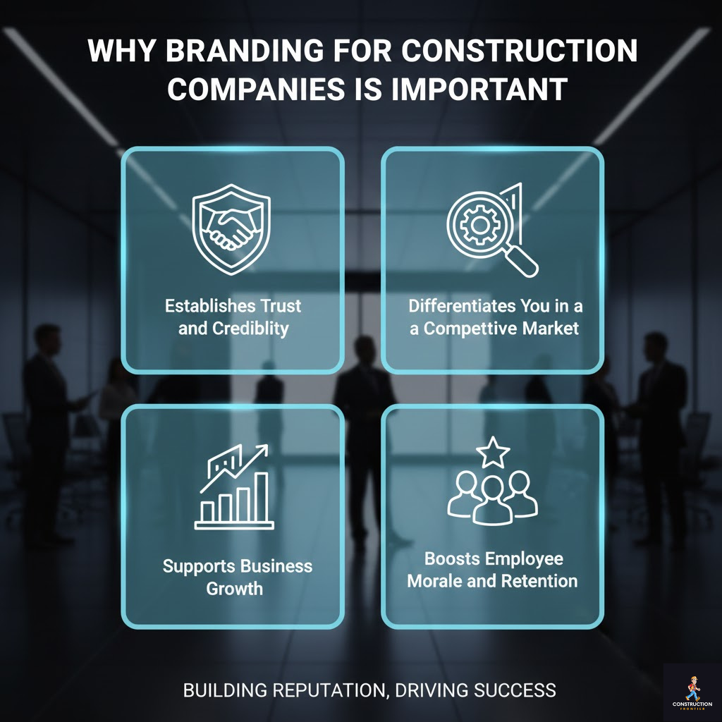 Why construction company branding is important.