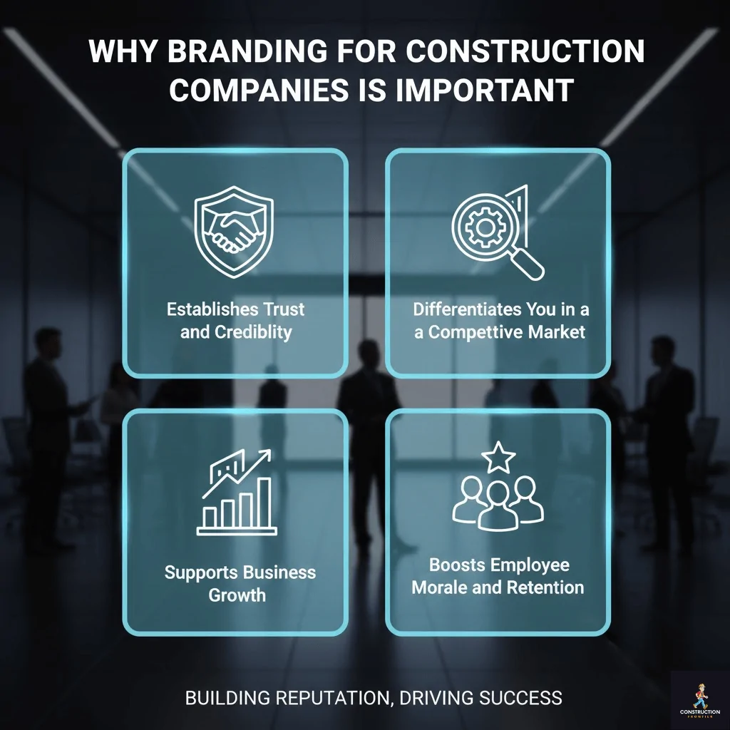 Why construction company branding is important.