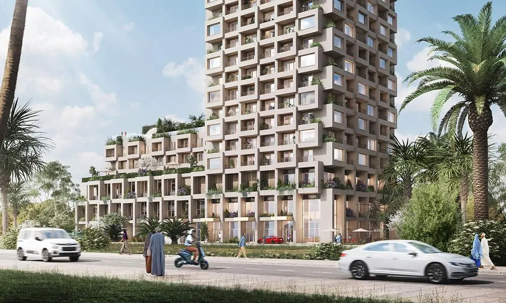 Burj Zanzibar: world's tallest timber apartment