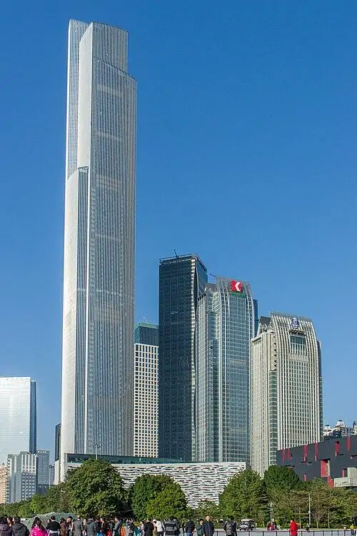 Guangzhou CTF Finance Centre: Guangzhou, China (top 20 tallest building in the world)