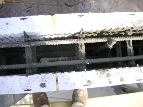 Insulating Concrete Forms ICF Interior Block: Green building materials