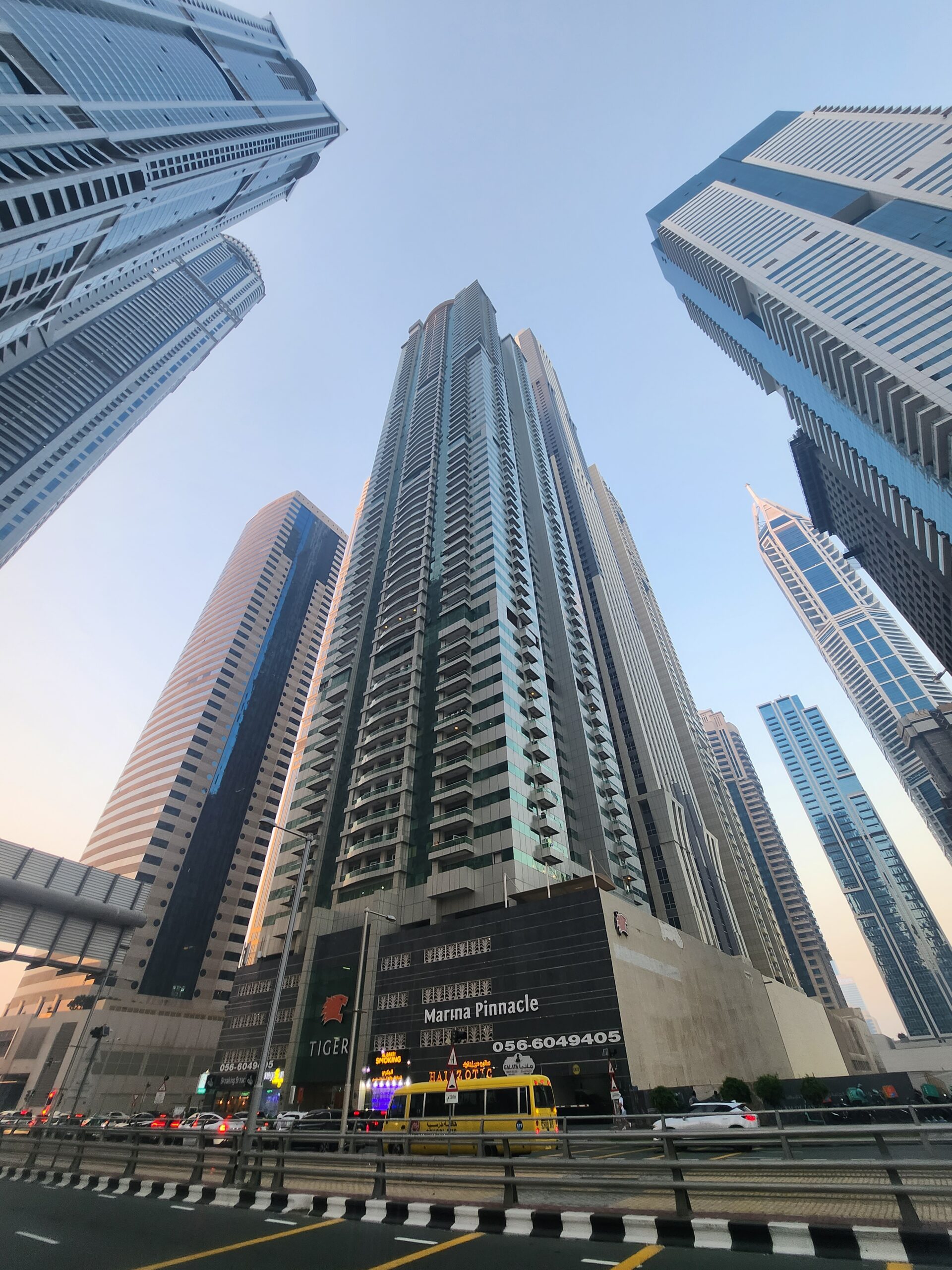 Marina Pinnacle Dubai UAE- 2nd tallest skyscraper in Middle East. 