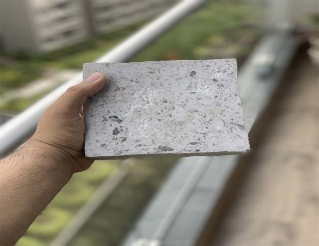 Plastic block: Green building materials