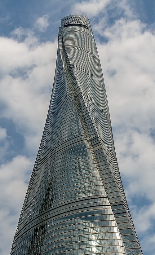 Shanghai Tower: Shanghai, China (top 20 tallest building in the world)