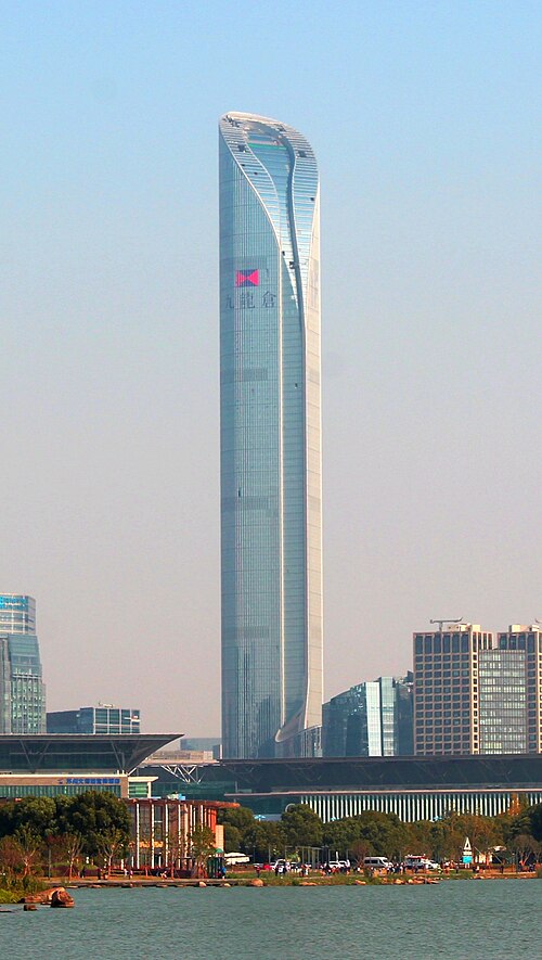 Suzhou IFS: Suzhou, China(top 20 tallest building in the world) 