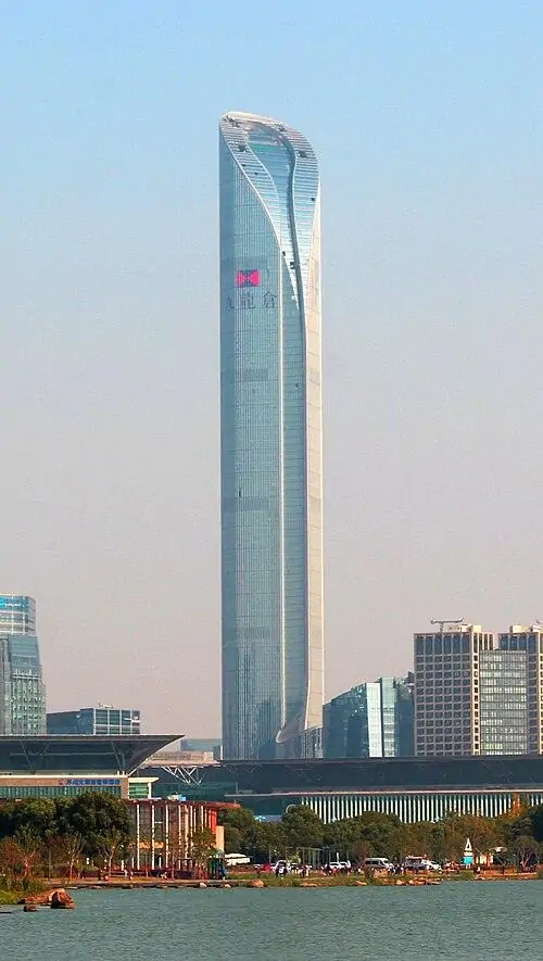 Suzhou IFS: Suzhou, China(top 20 tallest building in the world) 