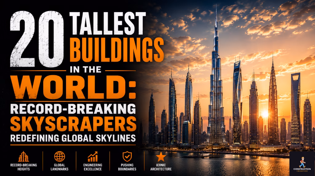 20 Tallest Buildings in the World: Record-Breaking Skyscrapers Redefining Global Skylines