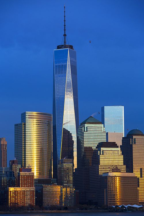 One World Trade Center: New York, USA (top 20 tallest building in the world)