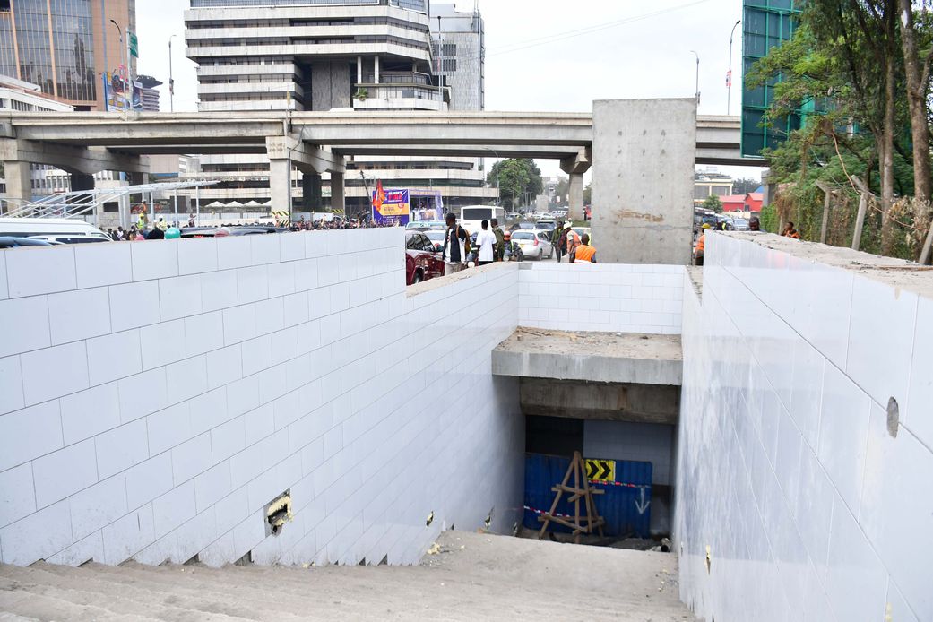 Nairobi underground corridor underconstruction