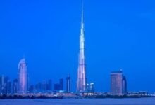 The Burj Khalifa tops the tallest buildings in the world.