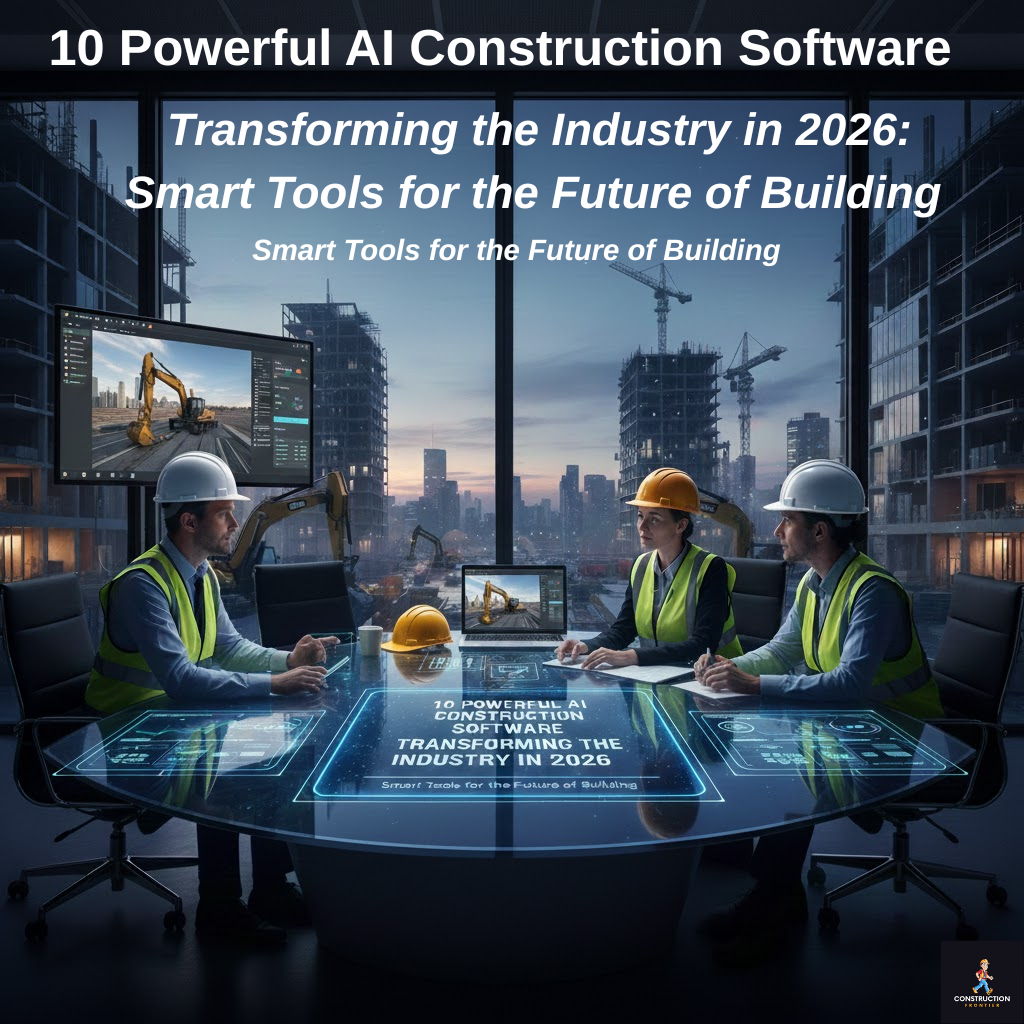 10 Powerful AI Construction Software Transforming the Industry in 2026: Smart Tools for the Future of Building