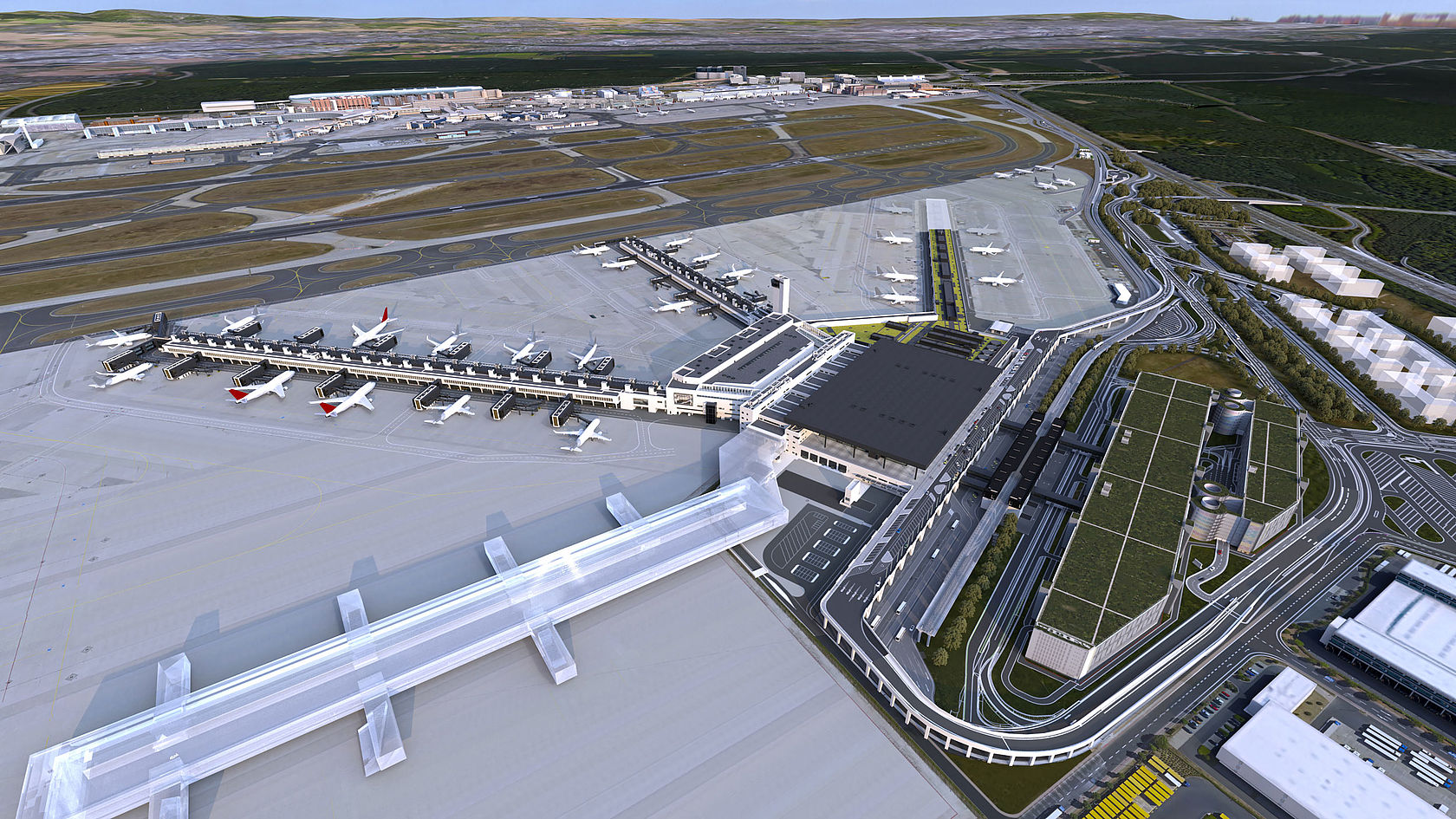Frankfurt Airport Terminal 3, Germany: Top 10 Massive Airport Megaprojects