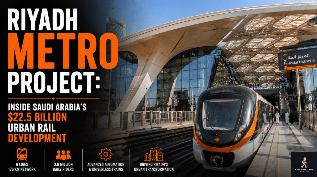 Riyadh Metro Project Inside Saudi Arabia’s $22.5 Billion Urban Rail Development