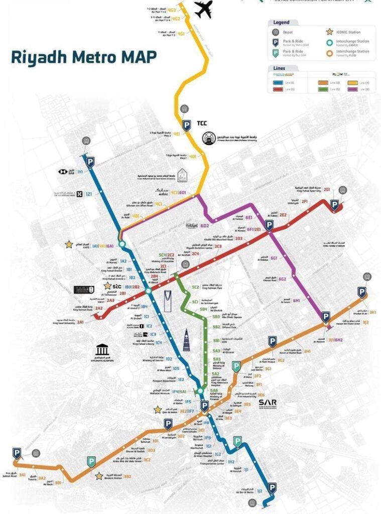 Riyadh Metro Project: Inside Saudi Arabia’s $22.5 Billion Urban Rail ...