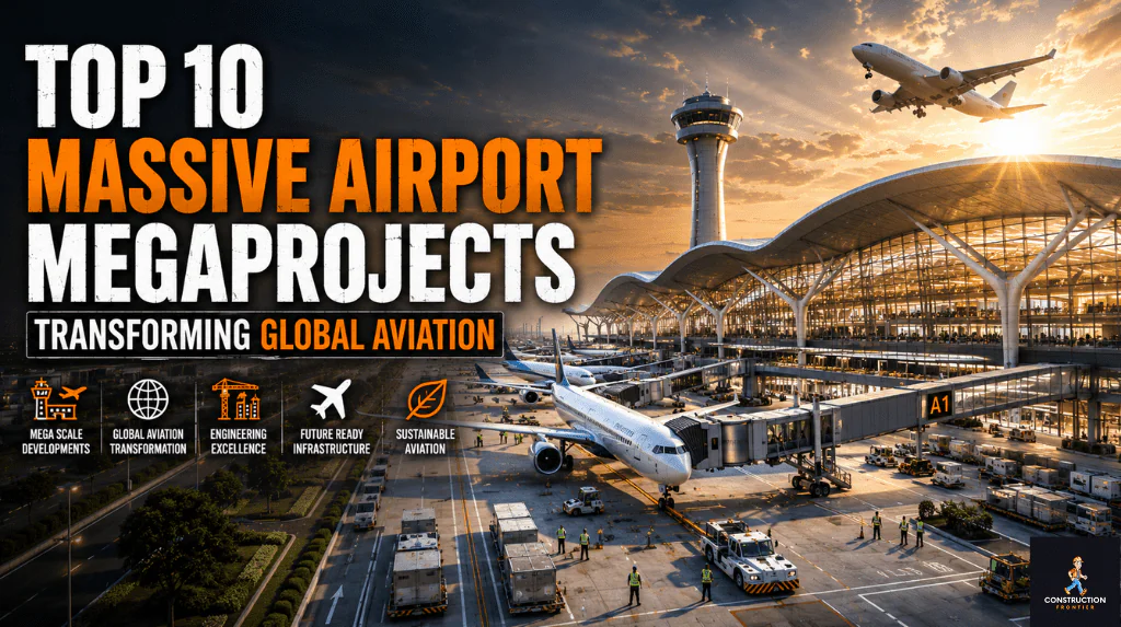 Top 10 Massive Airport Megaprojects Transforming Global Aviation