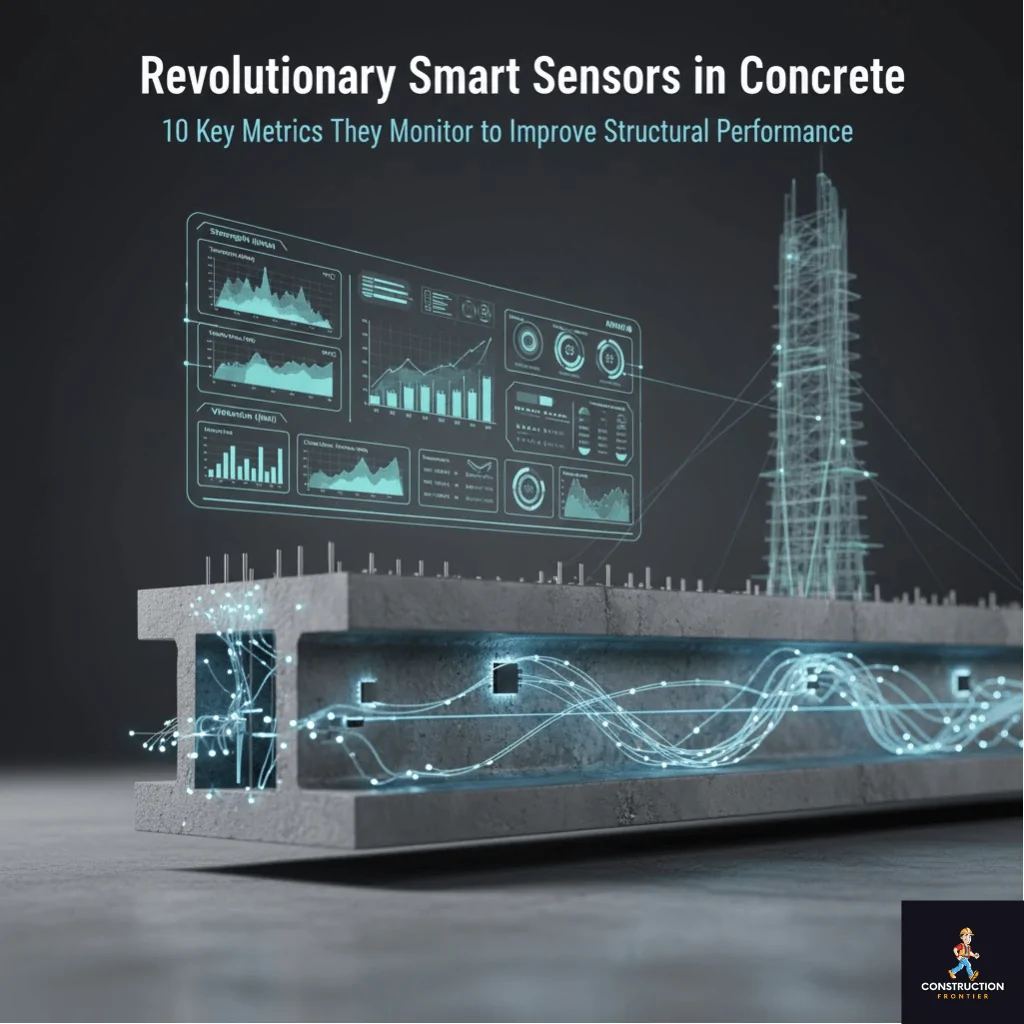 Revolutionary Smart Sensors in Concrete: 10 Key Metrics They Monitor to Improve Structural Performance