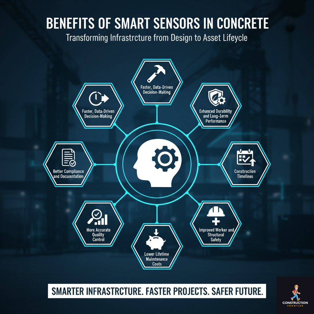 Benefits of Smart Sensors in Concrete