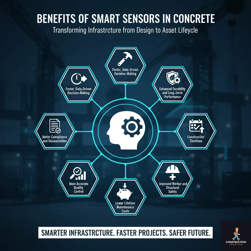 Benefits of Smart Sensors in Concrete