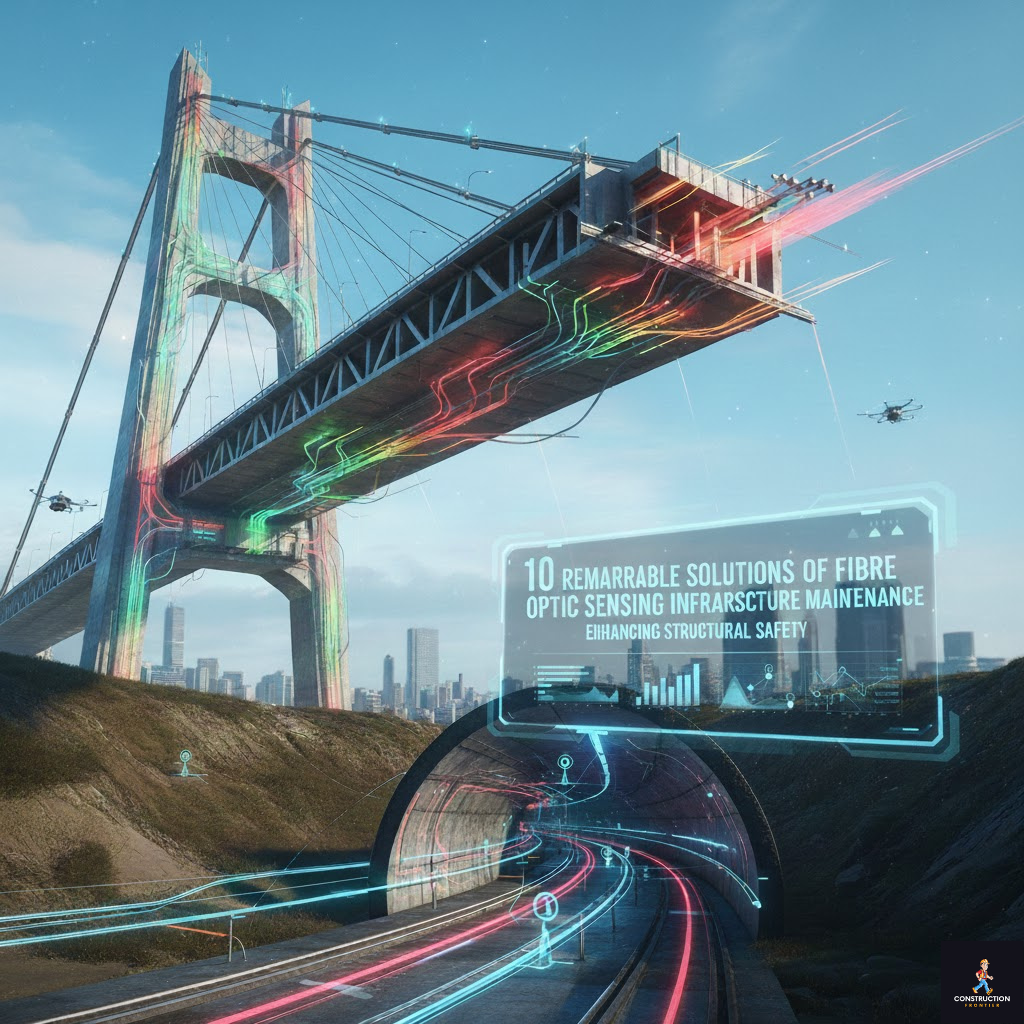 10 Remarkable Solutions of Fibre Optic Sensing in Infrastructure Maintenance: Enhancing Structural Safety