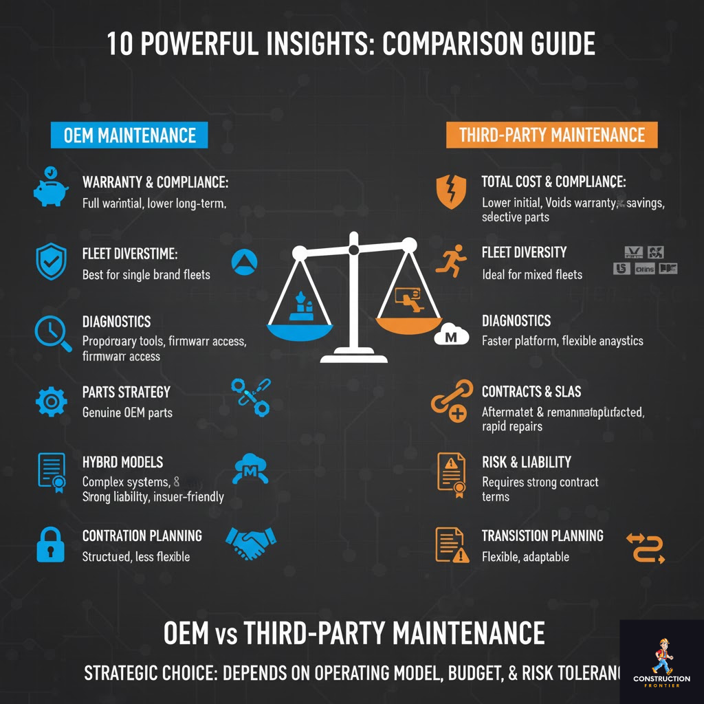 10 Powerful Insights: OEM vs Third-Party Maintenance Comparison Guide