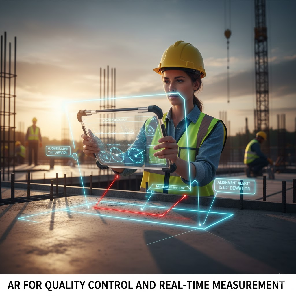 AR for Quality Control and Real-Time Measurement