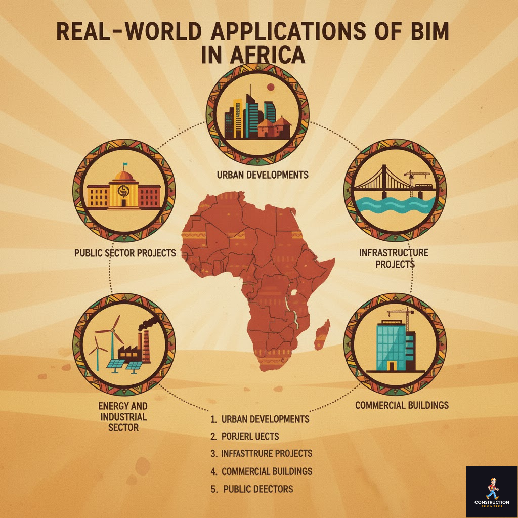 Real-World Applications of Building Information Modelling (BIM) in Africa