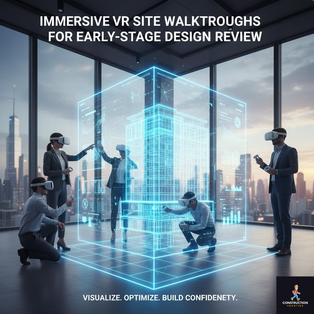 Immersive VR Site Walkthroughs for Early-Stage Design Review