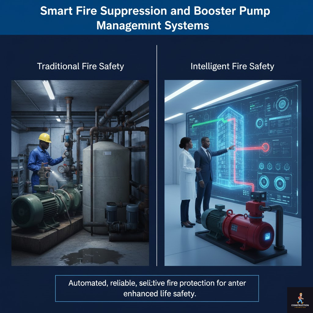 Smart Fire Suppression and Booster Pump Management Systems