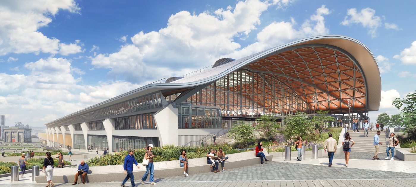 Birmingham Curzon Street artists impression 