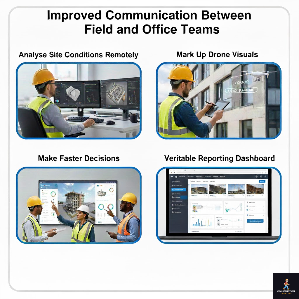 Improved Communication Between Field and Office Teams