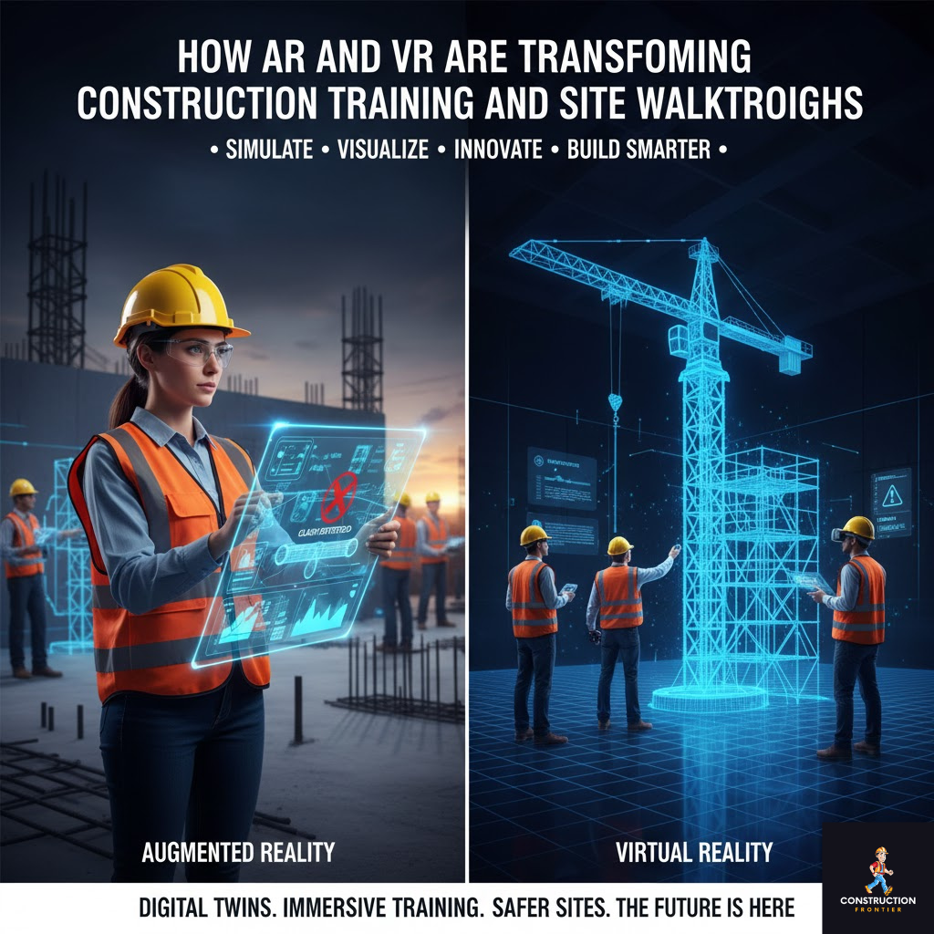 How AR and VR Are Transforming Construction Training and Site Walkthroughs