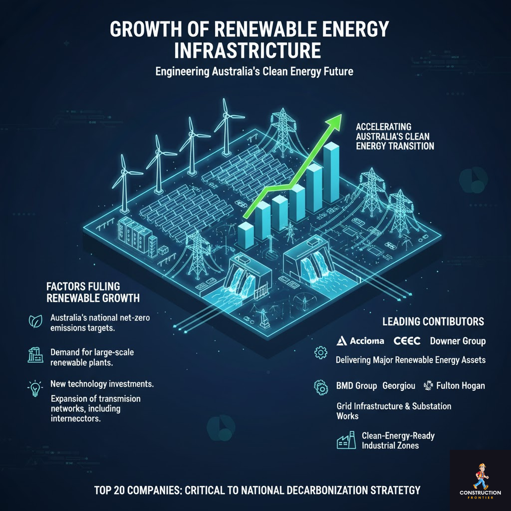 Growth of Renewable Energy Infrastructure