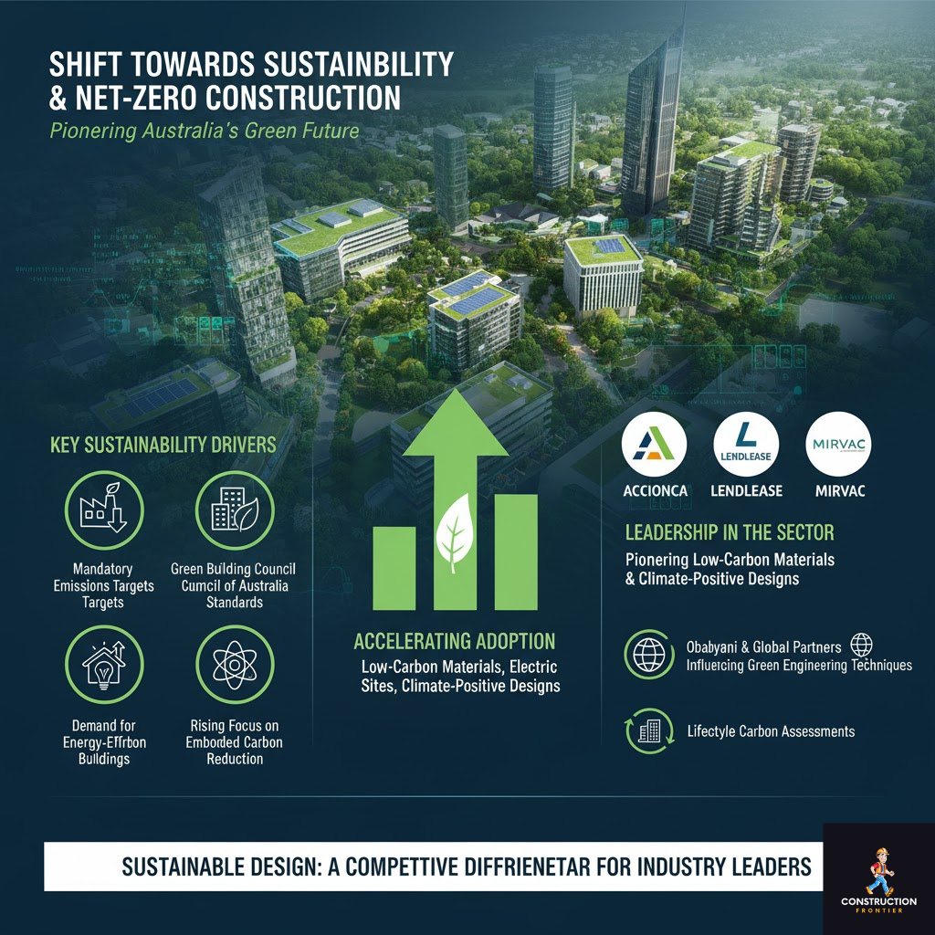 Shift Towards Sustainability & Net-Zero Construction