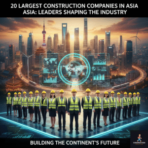 20 Largest Construction Companies in Asia: Leaders Shaping the Industry
