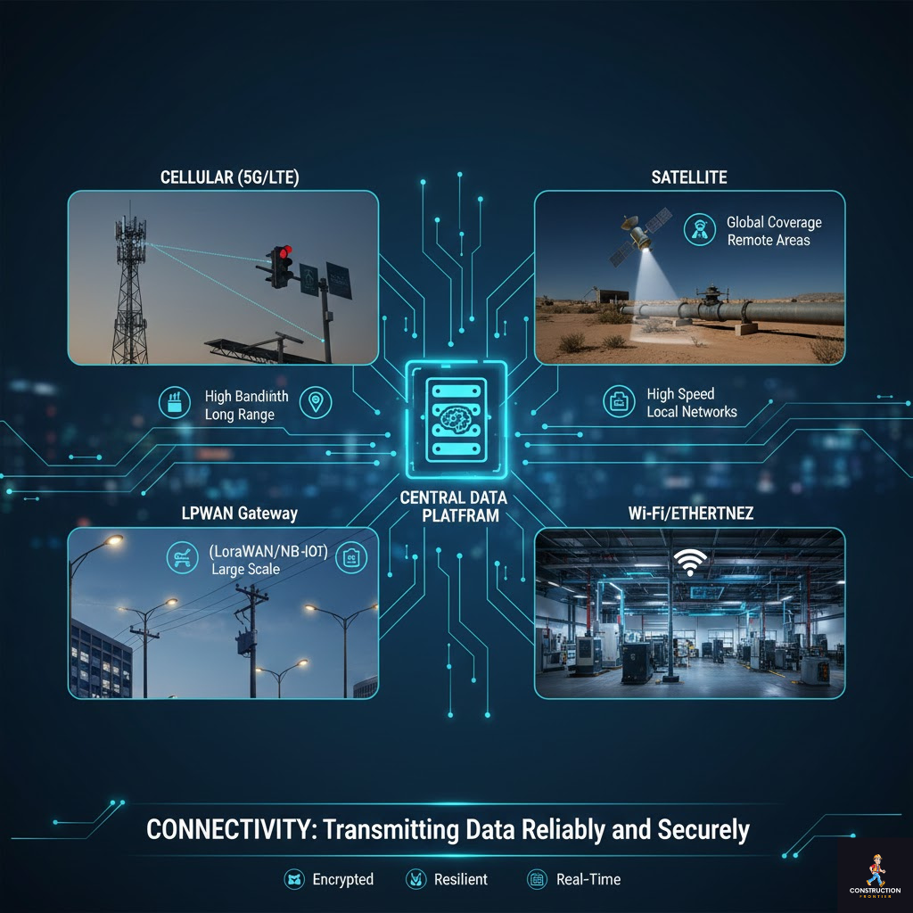 Connectivity: Transmitting Data Reliably and Securely