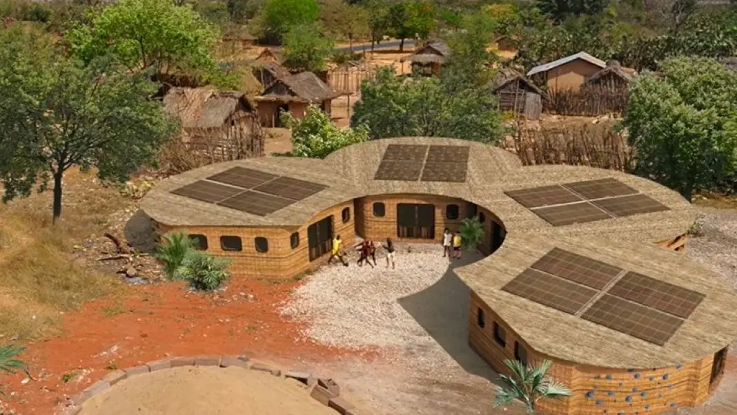 The world’s first 3D‑printed school, Salima District, Malawi