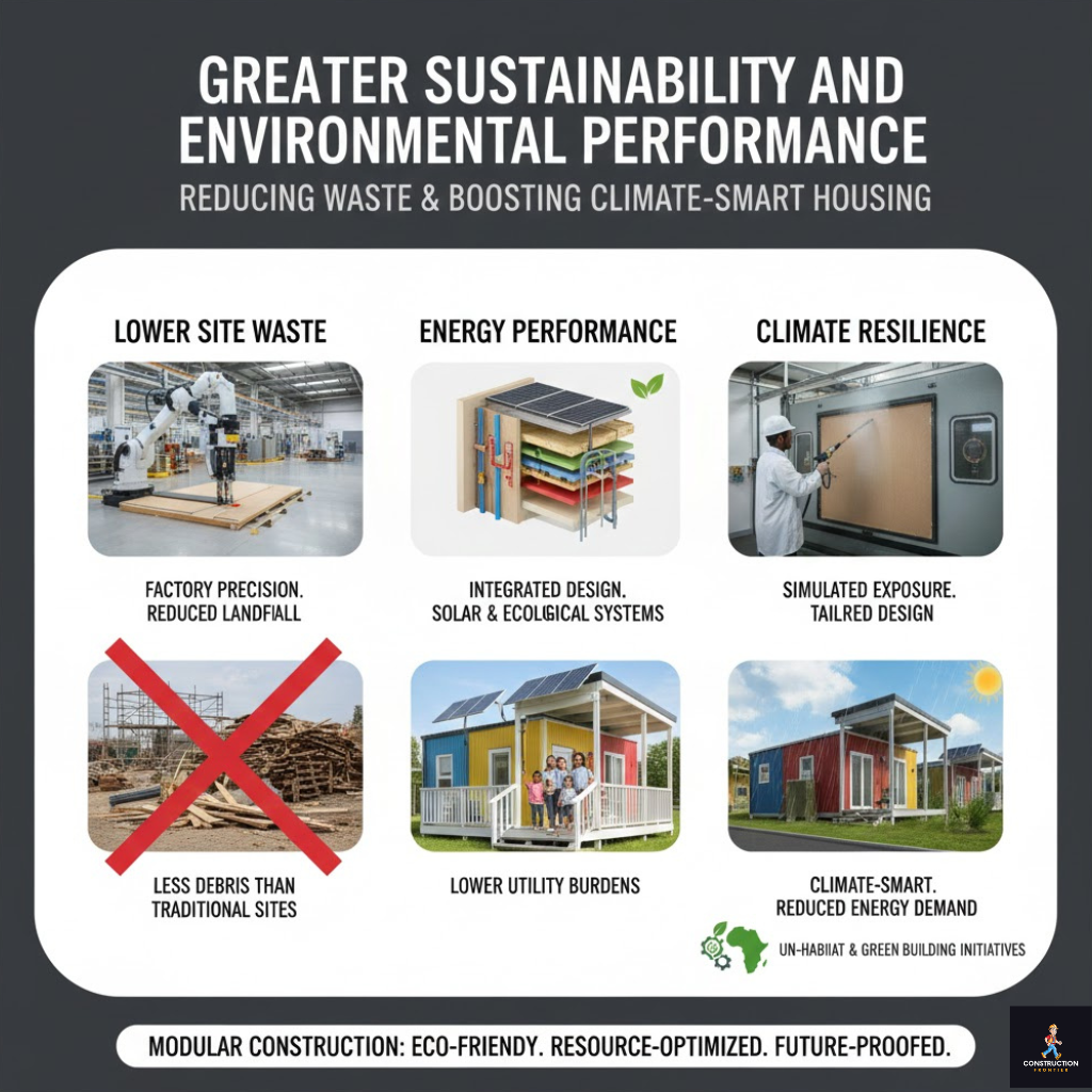 Greater Sustainability and Environmental Performance