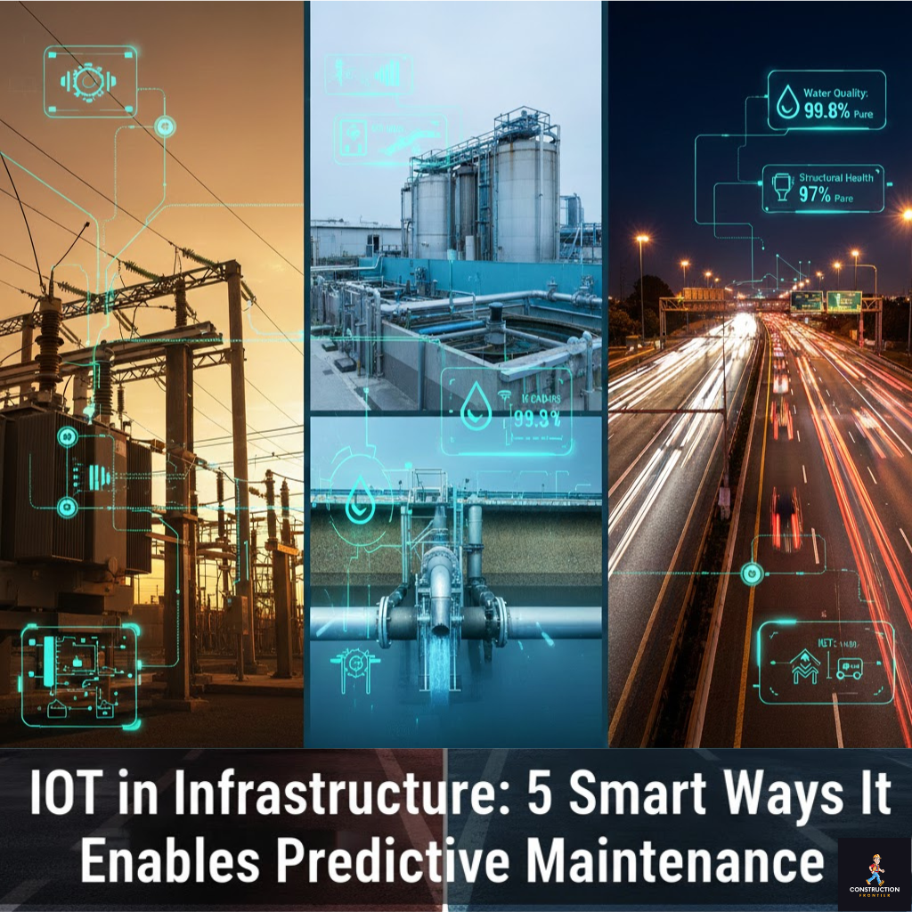 IoT in Infrastructure: 5 Proven Smart Ways It Enables Predictive Maintenance