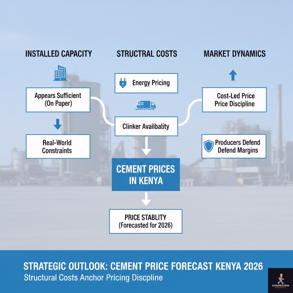 Cement price forecast for Kenya 2026