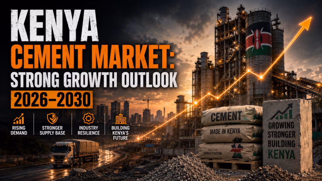 Kenya Cement Market: Strong Growth Outlook 2026–2030