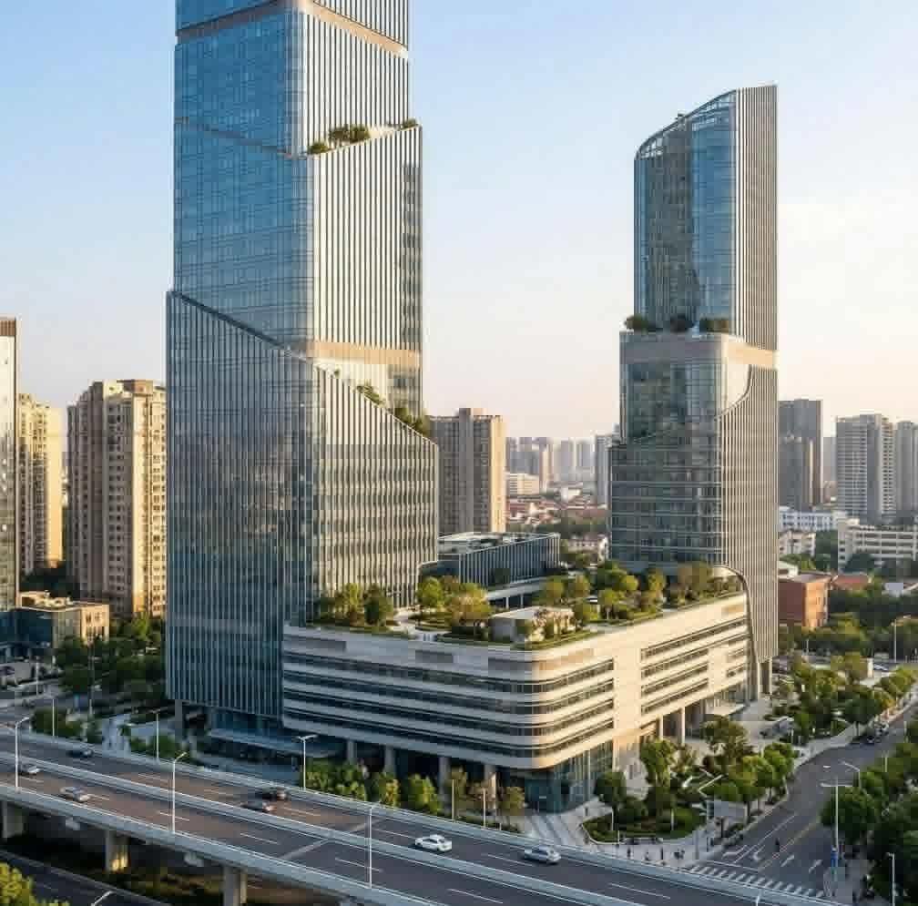 NSSF 60-Storey Skyscraper artistic impression.